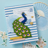 Spellbinders Etched Dies-Kaleidoscope Peacock - 5A0022YP-1G618