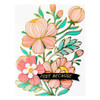 Spellbinders Glimmer Plate-Glimmering Peonies - 5A0022Z4-1G61F