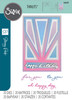 Sizzix Cosmopolitan Thinlits Die Set By Stacey Park 20/Pkg-Refined Rays 5A002178-1G40V - 630454289319