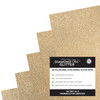 Harmony Diamond Chic Glitter Cardstock 8.5"X11" 20/Pkg-Rose Gold - A50022P8-G15NR Harmony Diamond Chic Glitter Cardstock 8.5"X11" 20/Pkg-Rose Gold - A50022P8-G15NR