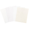 Harmony Precious Metals Cardstock 8.5"X11" 20/Pkg-Ivory - A50022PB-G15PC