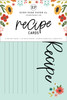 3 Pack - Echo Park Recipe Cards-Sunflower Summer - 5A0023RR-1G6SN - 691835422695