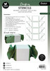 2 Pack Studio Light Essentials Stencil 5.83"X8.25"-Nr. 04, Candy Giftbox 5A0023MK-1G6NJ