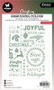 2 Pack - Studio Light Essentials Embossing Folder-Nr. 22, Joyful Collage - 5A0023M9-1G6KM