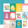 25 Pack Sunny Days Ahead Double-Sided Cardstock 12"X12"-3X4 Journaling Cards 5A0023S3-1G6Z2 - 691835422893