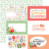 25 Pack Fruit Stand Double-Sided Cardstock 12"X12"-6X4 Journaling Cards 5A0023T2-1G6VL - 691835418797