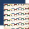 25 Pack Gone Fishing Double-Sided Cardstock 12"X12"-On The Water Canoes 5A0023QQ-1G6TY - 691835415499
