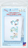 Jack Dempsey Children's Stamped Pillowcase W/Perle Edge-Numbers 1,2,3  5A00234R-1G6QV - 013155868692