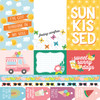 25 Pack Sunny Days Ahead Double-Sided Cardstock 12"X12"-Multi Journaling Cards 5A0023S3-1G6WB