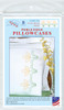 Jack Dempsey Stamped Pillowcases W/White Perle Edge 2/Pkg-Cross-Stitch Tulips - 5A00234C-1G6QC - 013155857283