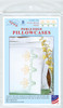 Jack Dempsey Stamped Pillowcases W/White Perle Edge 2/Pkg-Cross-Stitch Tulips  5A00234C-1G6QC - 013155857283
