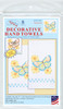 Jack Dempsey Stamped Decorative Hand Towel Pair 17"X28"-Butterfly  5A002344-1G6QF - 013155029673