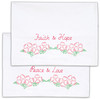 Jack Dempsey Stamped Pillowcases W/White Perle Edge 2/Pkg-Faith, Hope, Peace & Love - 5A00234W-1G6QN Jack Dempsey Stamped Pillowcases W/White Perle Edge 2/Pkg-Faith, Hope, Peace & Love - 5A00234W-1G6QN