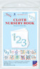 Jack Dempsey Stamped Cloth Nursery Books 8"X8" 12 Pages-My Number 1,2,3  5A002346-1G6R1 - 013155188691