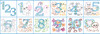 Jack Dempsey Stamped Cloth Nursery Books 8"X8" 12 Pages-My Number 1,2,3 - 5A002346-1G6R1 Jack Dempsey Stamped Cloth Nursery Books 8"X8" 12 Pages-My Number 1,2,3 - 5A002346-1G6R1