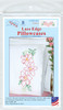 Jack Dempsey Stamped Pillowcases W/White Lace Edge 2/Pkg-Lillies - 5A00234M-1G6RH - 013155878196