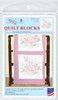 Jack Dempsey Stamped White Quilt Blocks 18"X18" 6/Pkg-Lillies  5A002341-1G6RJ - 013155478198