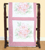 Jack Dempsey Stamped White Quilt Blocks 18"X18" 6/Pkg-Lillies - 5A002341-1G6RJ Jack Dempsey Stamped White Quilt Blocks 18"X18" 6/Pkg-Lillies - 5A002341-1G6RJ