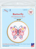 Jack Dempsey Stamped Hoop Kits 6"-Butterfly  5A002352-1G6RD - 013155197297