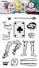 Art By Marlene Signature Collection Clear Stamps-Nr. 648, Playing Card Men 5A0023L5-1G6NQ - 8713943150672