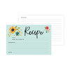 Echo Park Recipe Cards-Sunflower Summer 5A0023RR-1G6SN