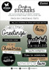 Studio Light Essentials Sticker Pad-Nr. 21, Christmas Texts 5A0023MF-1G6L2 - 8713943152805