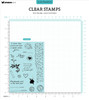 Studio Light Vintage Diaries Clear Stamps-Nr. 655, Stamps Elements 5A0023KT-1G6HT