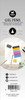 Studio Light Essentials Gel Pens 3/Pkg-Nr. 01, White, Gold & Silver 5A0023LB-1G6LW