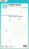 Studio Light Sweet Stories 8.25"X5.83" Stencil-Nr. 273, Exploding Confetti - 5A0023N0-1G6JR