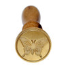 Little Birdie Sealing Wax Stamp 3cm 1/Pkg-Butterfly CR79859 - 8903236619706
