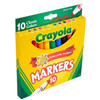 3 Pack Crayola Broad Line Markers-Classic Colors 10/Pkg 58-7722