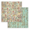 Stamperia Double-Sided Paper Pad 8"X8" 10/Pkg-Garden - 5A0022QG-1G5Q6