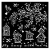 Stamperia Stencil 7"X7"-Garden Nests - 5A0022QT-1G5QB