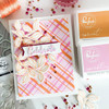 Pinkfresh Studio Press Plate-Diagonal Plaid - 5A0025GP-1G877 Pinkfresh Studio Press Plate-Diagonal Plaid - 5A0025GP-1G877