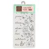 Stamperia Stencil 4.92"X9.84"-Secret Diary Flowers & Butterfly 5A0022S1-1G5QZ - 5993110034285