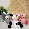 Hoooked Amigurumi DIY Kit W/Eco Barbante Yarn-Farm Friends 5A0023X9-1G74C