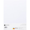 2 Pack - Harmony Hues 65# Cardstock 8.5"X11" 100/Pkg-Brilliant White - A50022NW-G15PV