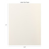2 Pack - Harmony Hues 65# Cardstock 8.5"X11" 100/Pkg-Ivory - A50022P2-G15PK