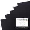 2 Pack - Harmony Hues 110# Cardstock 12"X12" 50/Pkg-Midnight Black - A50022PY-G15PR