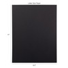 Harmony Hues 65# Cardstock 8.5"X11" 100/Pkg-Midnight Black - A50022P0-G15NZ