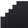 Harmony Hues 110# Cardstock 8.5"X11" 50/Pkg-Midnight Black - A50022PK-G15P0