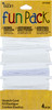6 Pack - CousinDIY Stretch Cord Set 4/Pkg-Clear & White - 34734268 - 016321221154