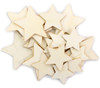 6 Pack - CousinDIY Unfinished Wood Stars 21/Pkg-Assorted - 40002332