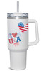 Doodlebug Water Bottle Sticker Doodles-I Love The USA, Hometown USA 5A0026V4-1G99Z
