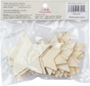 CousinDIY Unfinished Wood Stars 21/Pkg-Assorted - 40002332