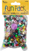 3 Pack - CousinDIY Fun Pack Bead Mix 6oz-Multicolor - 34734440 - 016321190238