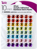 CousinDIY Acrylic Adhesive Gems 10mm-Rainbow - A50026P9-3338 - 191648149586