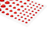 CousinDIY Adhesive Rhinestones 60/Pkg-Red Heart - 5A002F7X-3345 CousinDIY Adhesive Rhinestones 60/Pkg-Red Heart - 5A002F7X-3345