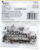 CousinDIY Acrylic Alphabet Beads 95/Pkg-Silver - 34734248