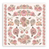 3 Pack Stamperia Double-Sided paper Pad 8"X8" 10/Pkg-Shabby Rose 5A00255K-1G843